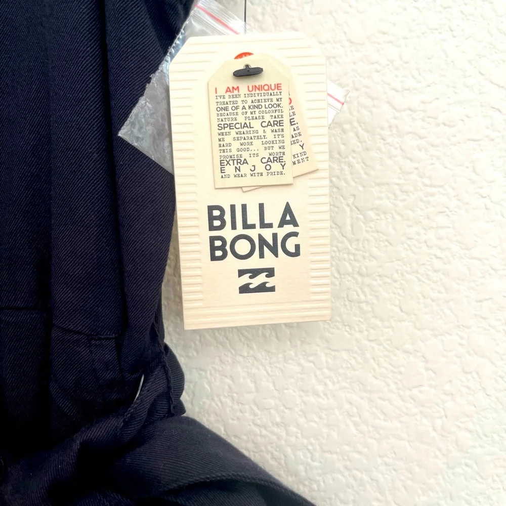 Billabong Sandy Toes Jumpsuit XS Black - Picture 5 of 9